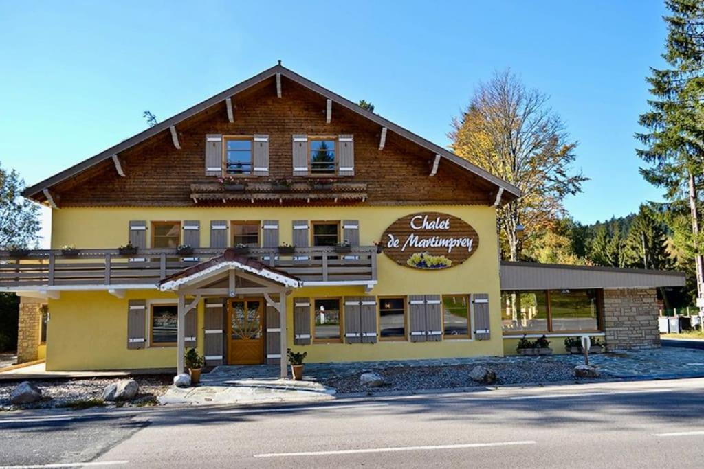 Le Petit Loup, Appartement Neuf Avec Jardin Gerbépal Bagian luar foto